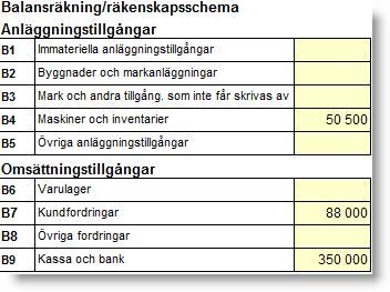 Deklarationsmall för din enskilda näringsverksamhet