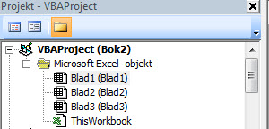 VBA projekt